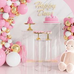 3PCS Pedestal Stands