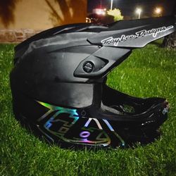 Troy Lee Carbon Fiber Motocross Helmet