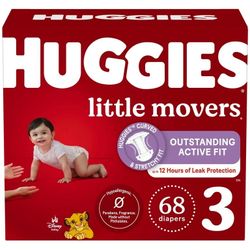 Huggies Little Movers size 3 - 68ct