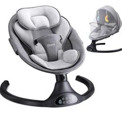 #241.   Baby Swing For Infants | Electric Bouncer For Babies,Portable Swing For Baby Boy Girl,Remote Control Indoor Baby Rocker 