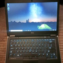 Dell Latitude UltraBook Laptop Intel Core i5 CPU 8GB RAM 256GB SSD Webcam Wi-Fi & Bluetooth Wireless Windows 11 Professional 