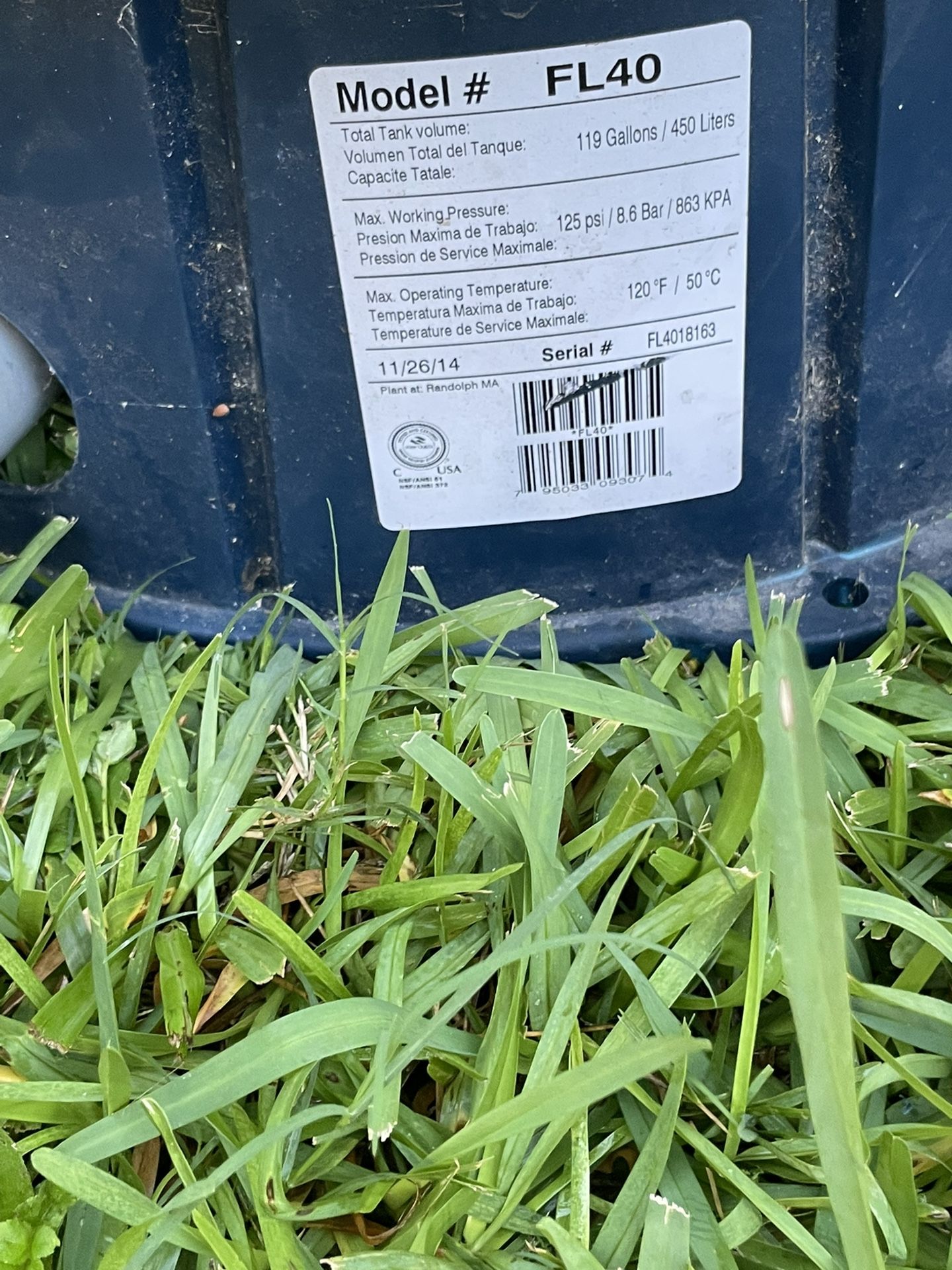 Pressure Tank FlexLite FL40 for Sale in Houston, TX OfferUp