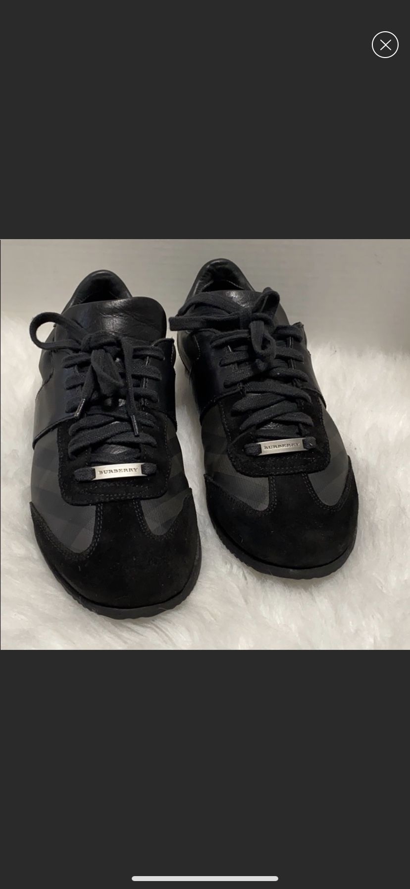 BURBERRY PRORSUM SNEAKERS SHOES SZ 41 / 8 Made In Italy