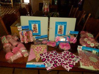 Girls 1st birthday party decorations