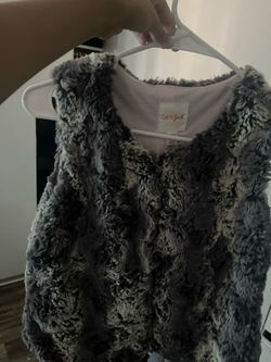Fluffy vest