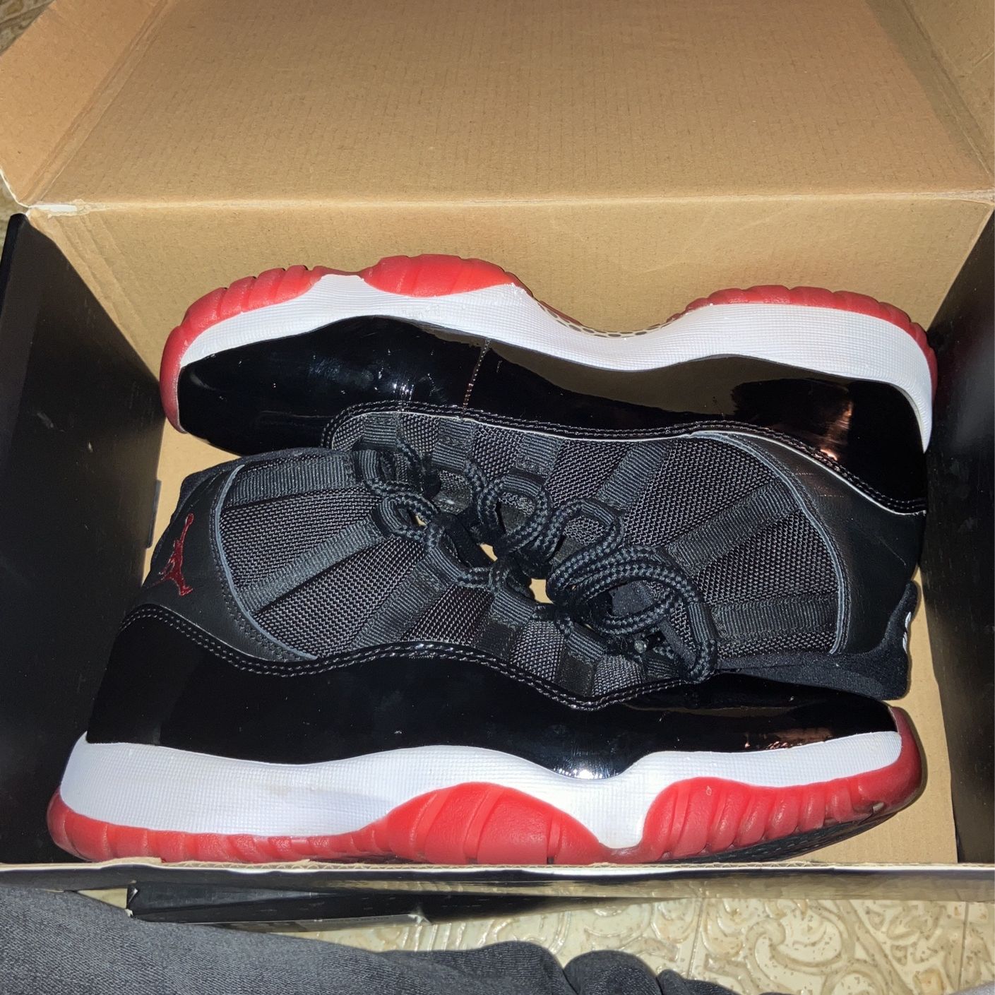 Air Jordan Bred 11s Size 8 