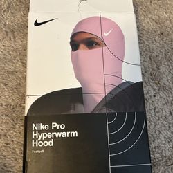 Pink Nike ski mask
