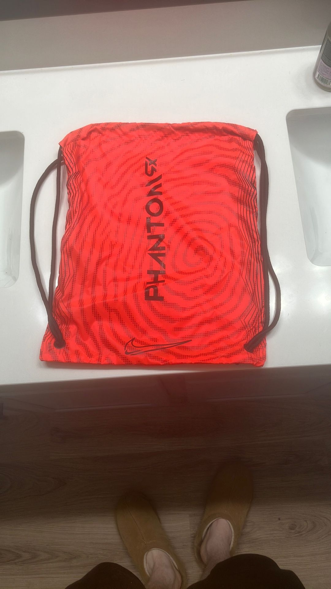 Nike Phantom GX Orange Soccer Cleat Bag Interior Zipper Pouch NEW