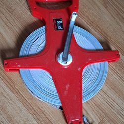 TEKTON 300-Foot Fiberglass Tape Measure
