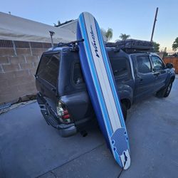 8ft Wavestorm Foam Surfboard With Leash,  never used, in good condition