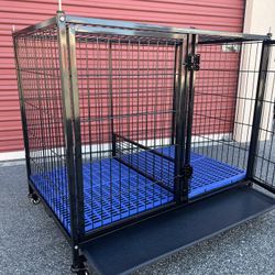 43” Dog Cage With Divider 