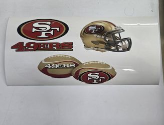 San Francisco 49ers UV Sticker