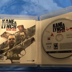 PS3 / KANE & LYNCH DEAD MEN.