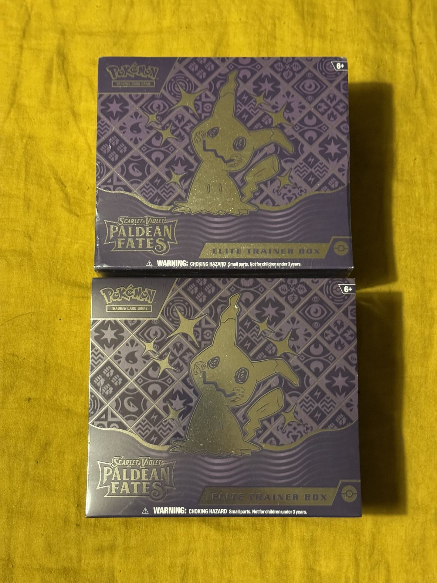 Pokemon Paldean Fates Sealed Elite Trainer Box