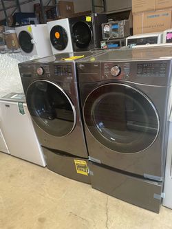Steam set front load LG w 27GAS
