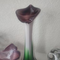 Beautiful Blown Glass Vace