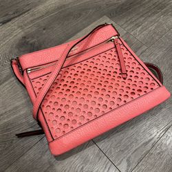 Kate Spade New York Perri Lane Bubbles Peony Perforated Leather Crossbody NWOT