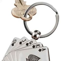 Playing Cards Key Chain