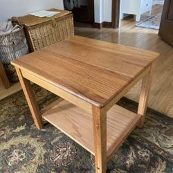Light Brown Side Table