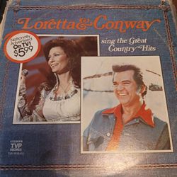 ORIGINAL LORETTA & CONWAY SING THE GREAT COUNTRY HITS LP