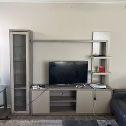 Light Gray TV Stand