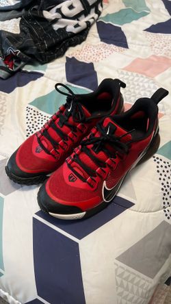 Nike Force Zoom Trout 8 TF Red and Black