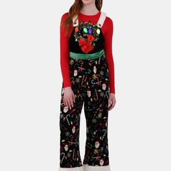 Christmas Light It Up Jumpsuit, Women’s and Women’s