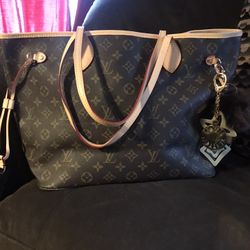 Leather Monogram GM Tote