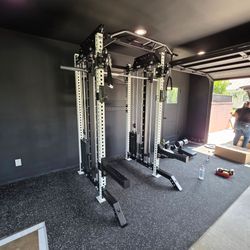 NEW Vesta Pro Series 3in1 Squat Rack | Functional Trainer | 45lbs Smith Machine | Pulley System | FREE DELIVERY🚚