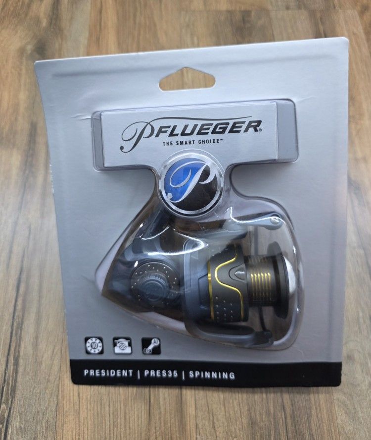 Pflueger President® Spinning Reel, 35 Size Fishing Reel