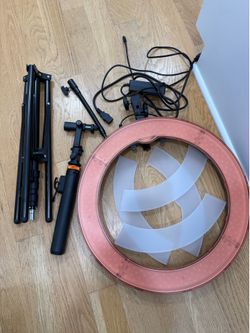 Video/live stream lighting set