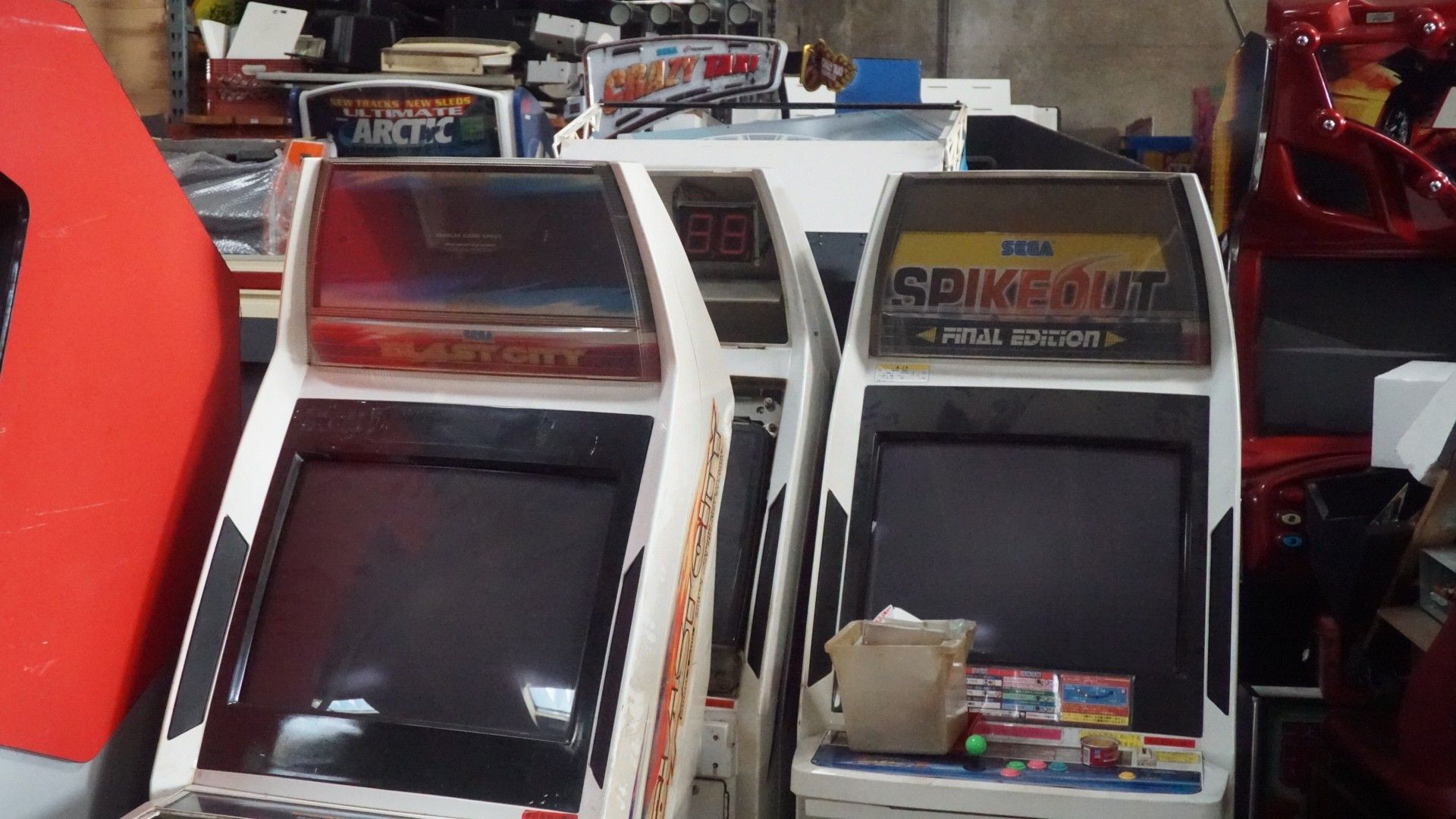 Sega Blast city Astro New Net City Candy Cab Taito Vewlix Arcade