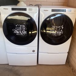  Jumbo Washer And Dryer Electric Whirlpool 