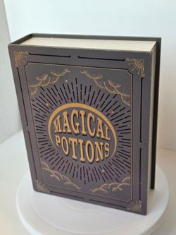 Magical Potions Wood Decorative Book Storage Box Target New
