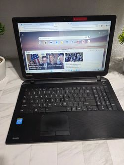 TOSHIBA SATELLITE WINDOWS 11 LAPTOP
15.6 SCREEN
FULL KEYBOARD LAYOUT
HDMI OUTPUT
MULTIPLE USB PORTS
WEBCAM
DVD CD BURNER
GREAT BATTERY LIFE
CHARGER IN