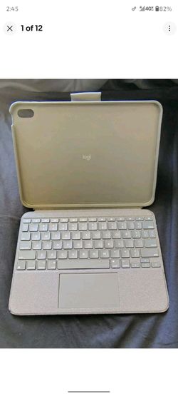 Logitech Combo Touch For iPad 10th Gen and A16 - Oxford Gray Model YU0081