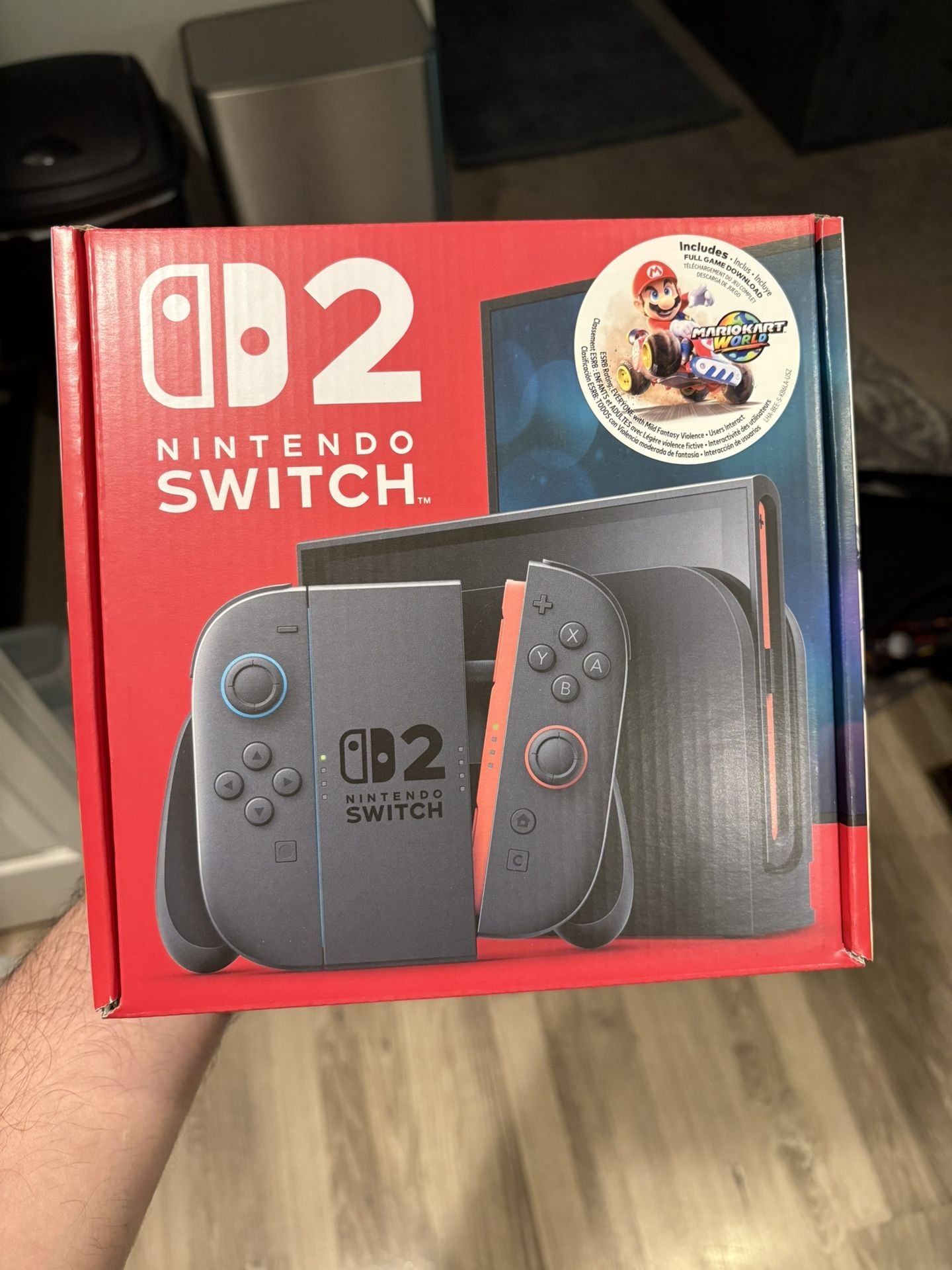 Nintendo Switch 2 With Mario Kart World New