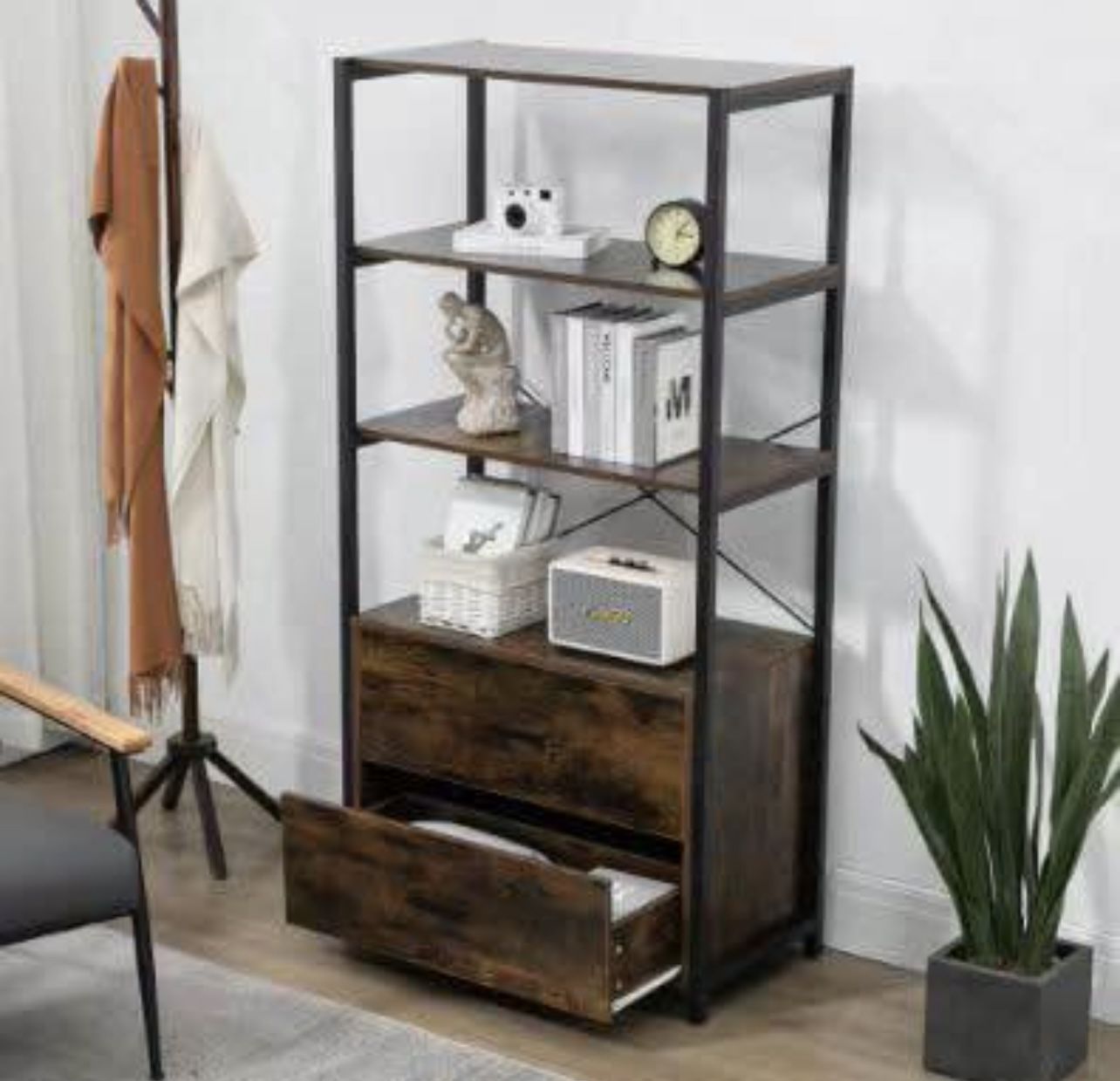 Book Shelves With Drawer, ON SALE