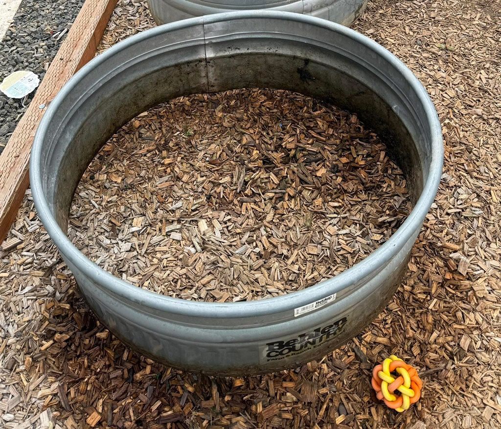 1x36” galvanized steel Behlen Country Fire Rings