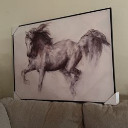 Horse Canvas Decoration