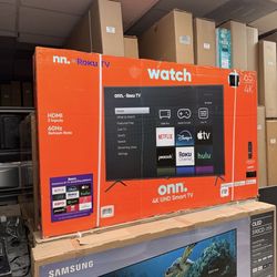 65 “ ONN SMART 4K Roku led tv