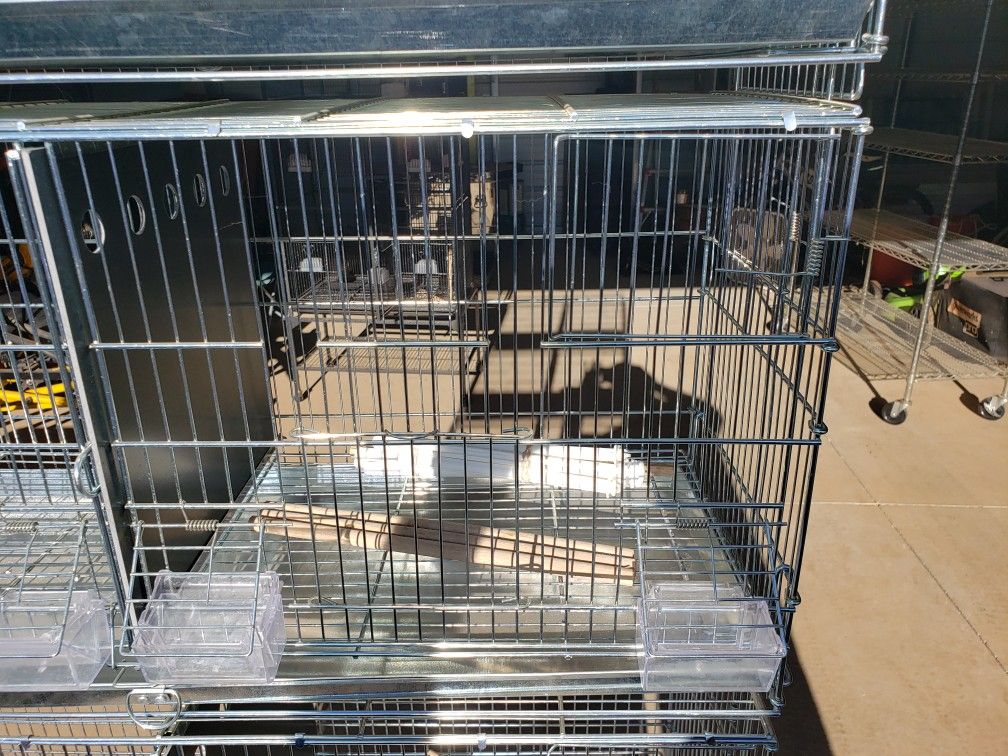 Double Breeding Bird Cage
