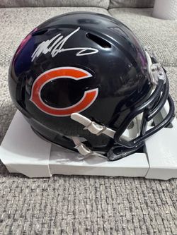 Mike Singletary Signed Autograph Mini Helmet- Beckett Coa- Chicago Bears