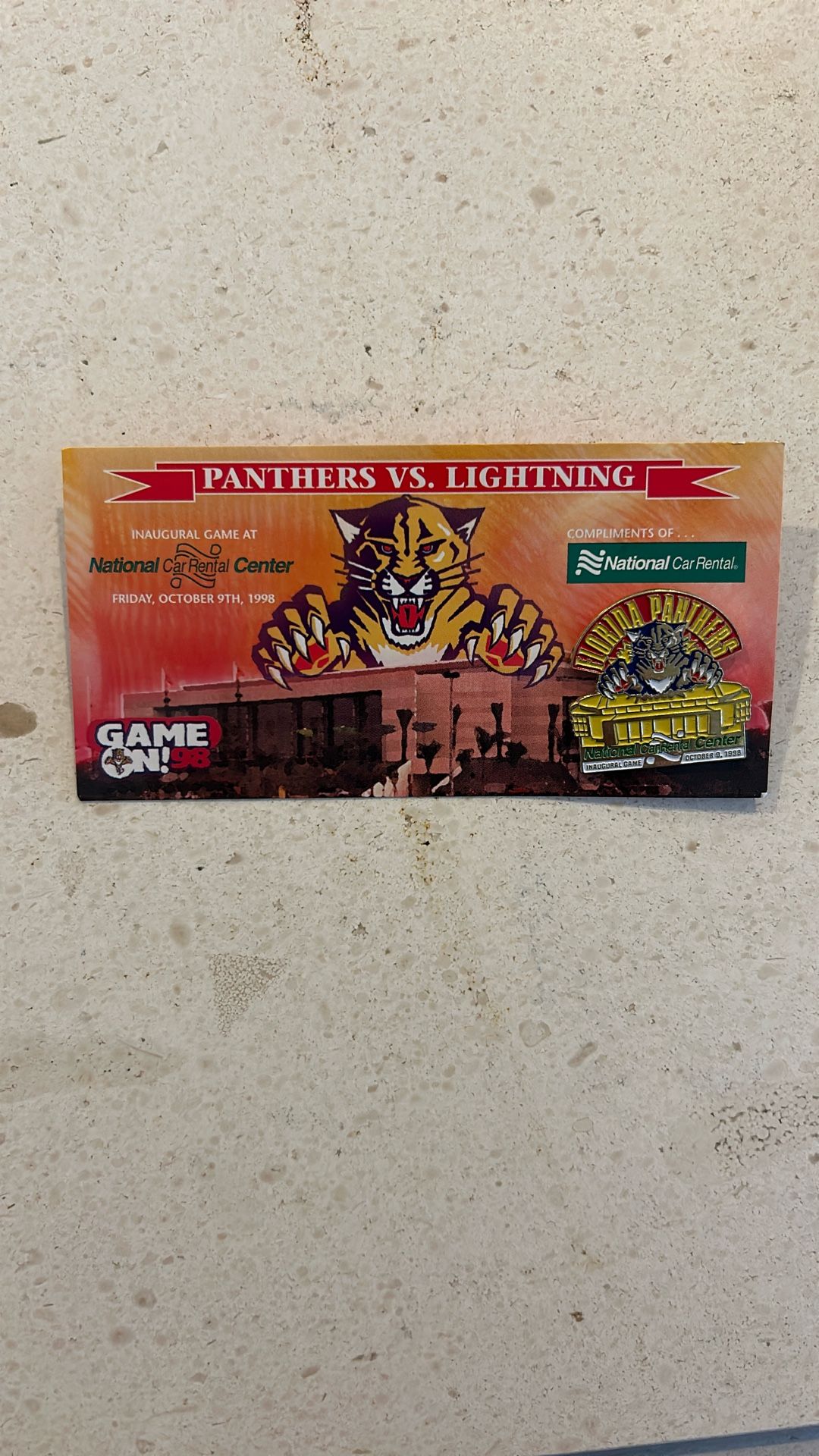 Panthers Vs. Lightning Florida Panthers Pin