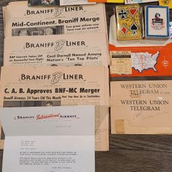 Braniff Memorabilia 