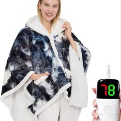 Wearable Heated Throw Blanket
