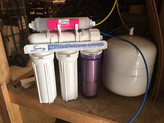 Reverse osmosis water filter system