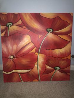40X40 Floral Picture