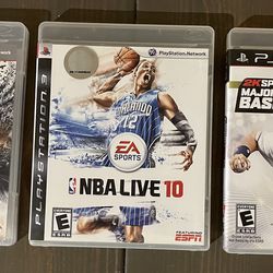 PS3 Games: 2KSports / NBA Live / Dungeon Siege