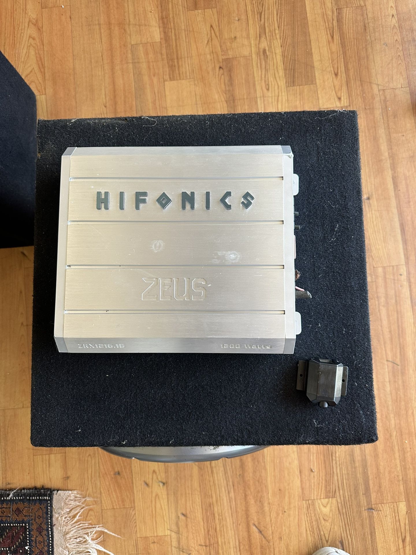 Hifonics Power Amplifier Zeus ZRX1216 W/ Bass Knob